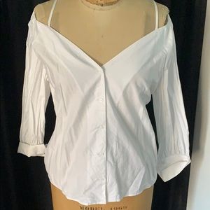 White off the shoulder blouse